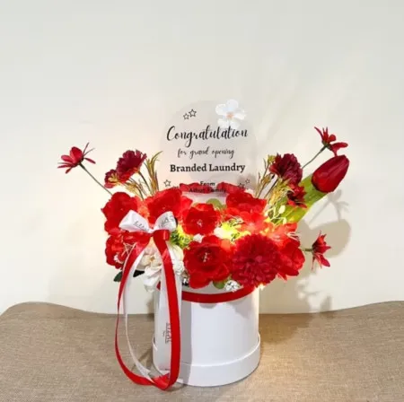 Bloom Box Akrilik Ucapan Grand Opening Astanaanyar